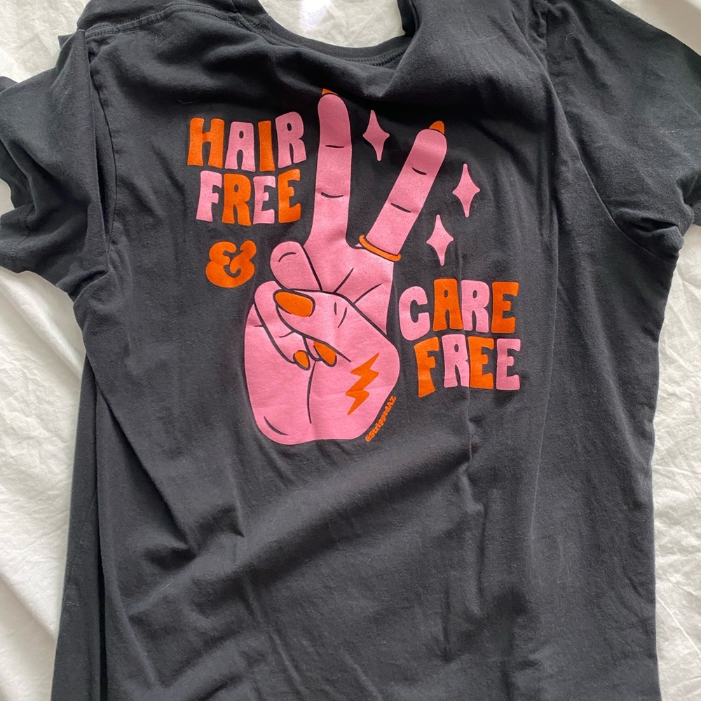 HAIRFREE T SHIRT LARGE